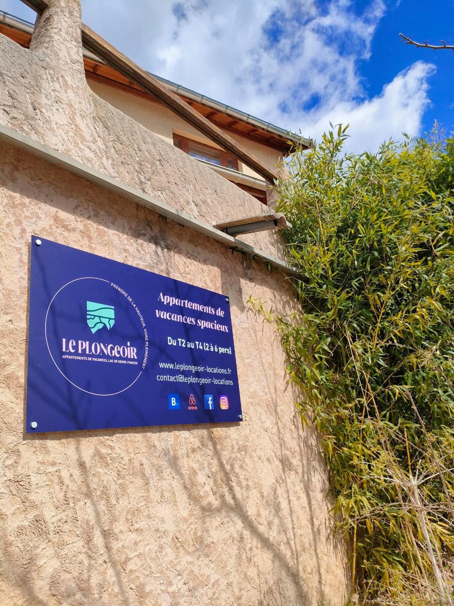 Le Cosy Du Plongeoir - T2 Neuf Avec Vue Sur Le Lac De Serre Poncon Et Grande Terrasse Avec Jardin Савин Екстериор снимка